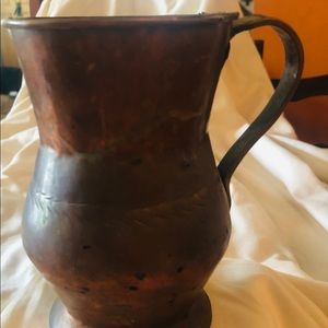Old Copper Pitcher